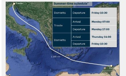 Trieste-Damietta, servizio Ro-Ro dal 29 novembre<h2 class='anw-subtitle'>La prima partenza dall'Egitto per il collegamento curato da DFDS e Samer&Co. Shipping</h2>