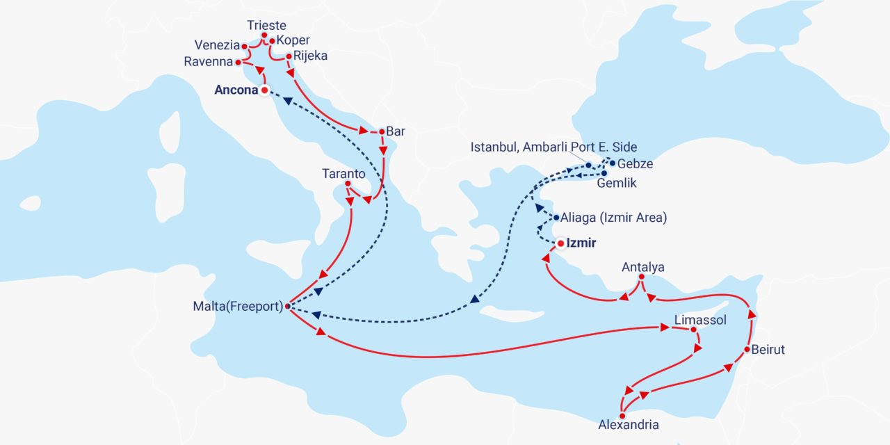 Bora Med Service di CMA CGM al via a Natale<h2 class='anw-subtitle'>Servizio feeder che coinvolge i porti di Trieste, Capodistria, Venezia e Fiume</h2>