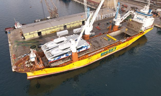 Arrivati a Fiume due nuovi catamarani per Jadrolinija<h2 class='anw-subtitle'>Il progetto di spedizione da Singapore è stato curato dal Gruppo croato Liburnia</h2>