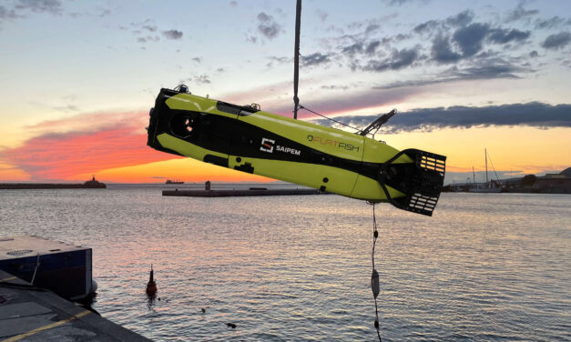 Saipem tests underwater drone in Trieste for Petrobras<h2 class='anw-subtitle'>Tests completed at the Italian centre clear the way for the project’s final phase in Brazil’s ultra-deep waters</h2>