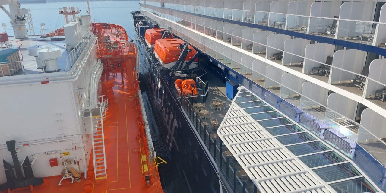 Porto di Trieste, un altro rifornimento Gnl<h2 class='anw-subtitle'>Edison ha effettuato l'operazione di bunkeraggio sulla nave da crociera Mein Schiff Relax della TUI Cruises</h2>