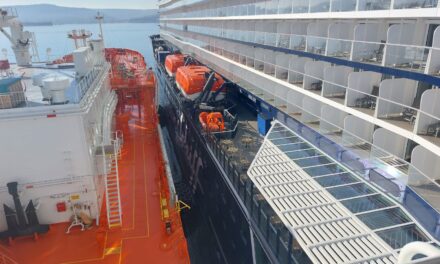 Porto di Trieste, un altro rifornimento Gnl<h2 class='anw-subtitle'>Edison ha effettuato l'operazione di bunkeraggio sulla nave da crociera Mein Schiff Relax della TUI Cruises</h2>