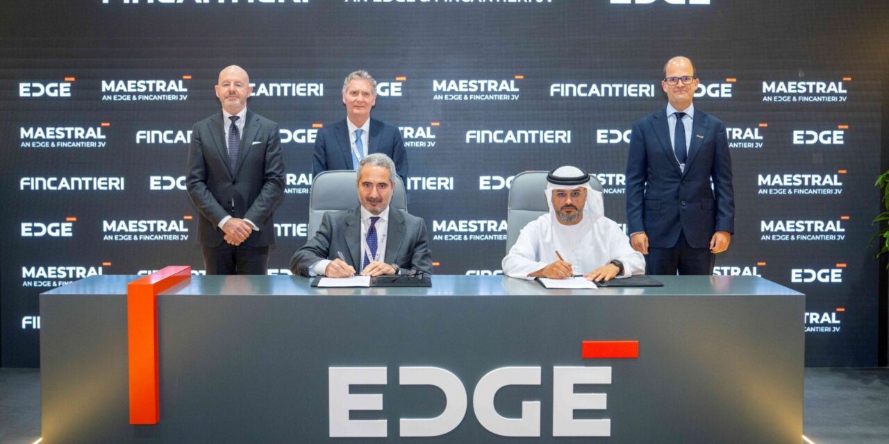 Accordo sulla subacquea tra Fincantieri ed EDGE<h2 class='anw-subtitle'>La joint venture Maestral sarà incaricata della progettazione, sviluppo e costruzione dei sistemi per la sicurezza</h2>
