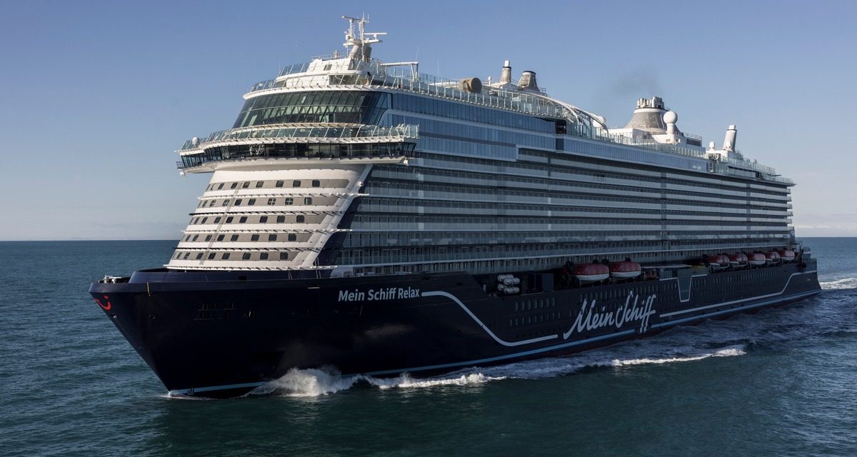 Fincantieri consegna “Mein Schiff Relax” a Monfalcone<h2 class='anw-subtitle'>Si tratta di un prototipo dual fuel. La gemella sarà varata nel 2026</h2>