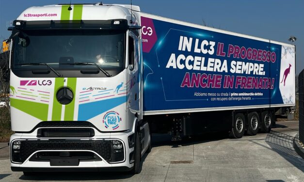 Su strada il primo trattore full electric per il lungo raggio