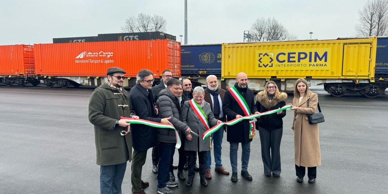Anche Barilla e Mutti sul nuovo treno Adriafer-Futura Cargo<h2 class='anw-subtitle'>Partito oggi dal terminal Cepim di Parma il primo convoglio diretto in Polonia</h2>