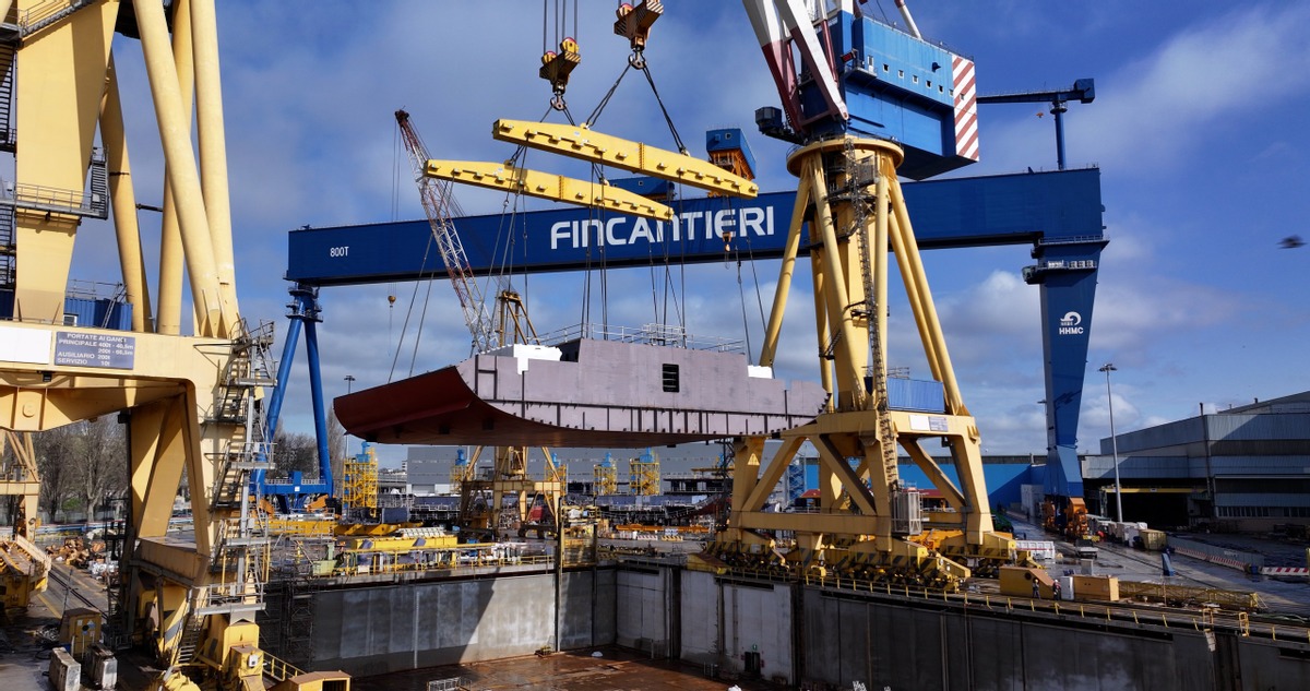 Fincantieri imposta Seven Seas Prestige a Marghera<h2 class='anw-subtitle'>Prima delle due navi da crociera di nuova generazione extra-lusso per l’armatore americano</h2>