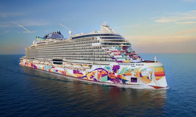 Porto Marghera, Fincantieri consegna Norwegian Aqua<h2 class='anw-subtitle'>Domani varo della gemella, 156.300 tonnellate di stazza lorda e 322 metri di lunghezza, nello stesso stabilimento</h2>