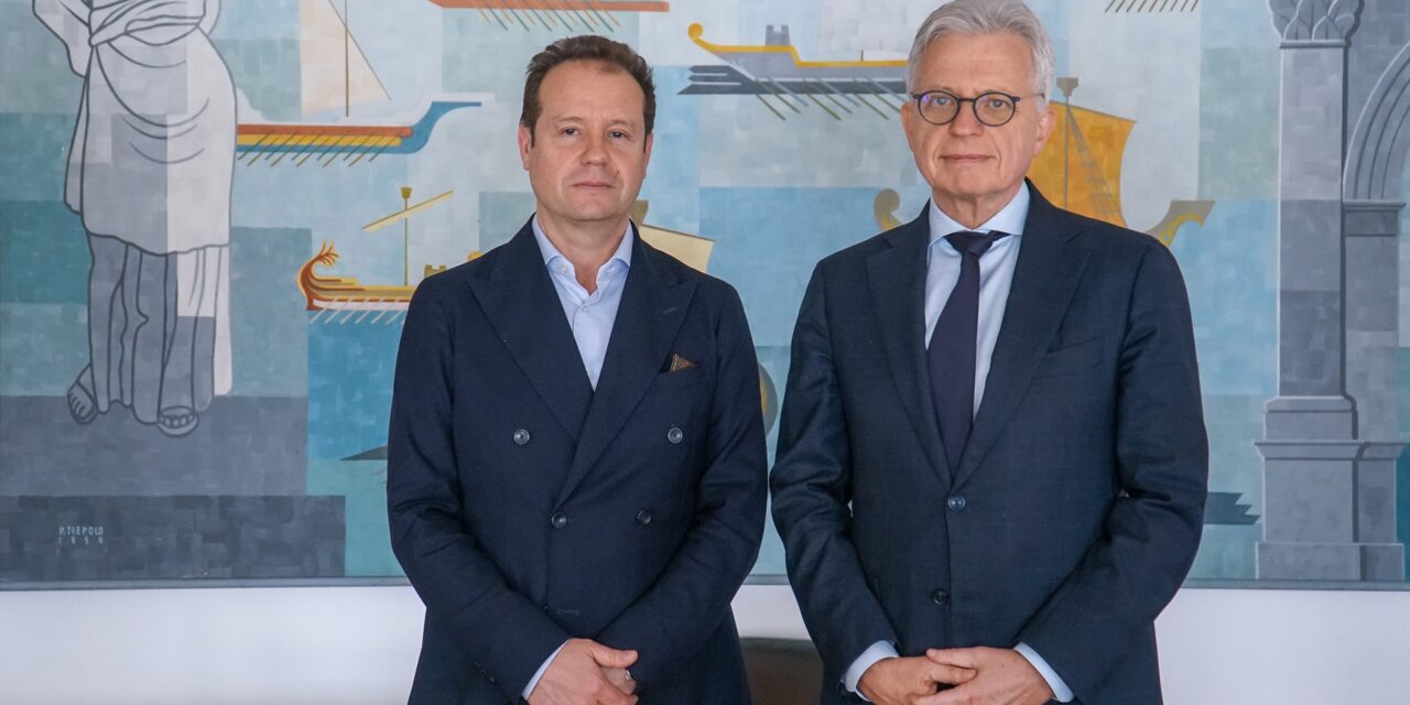Porto di Trieste, nuovo terminal HHLA nel colloquio con ambasciatore tedesco<h2 class='anw-subtitle'>Il Commissario Torbianelli ha presentato i piani di sviluppo dello scalo e l'interesse per ulteriori relazioni commerciali</h2>
