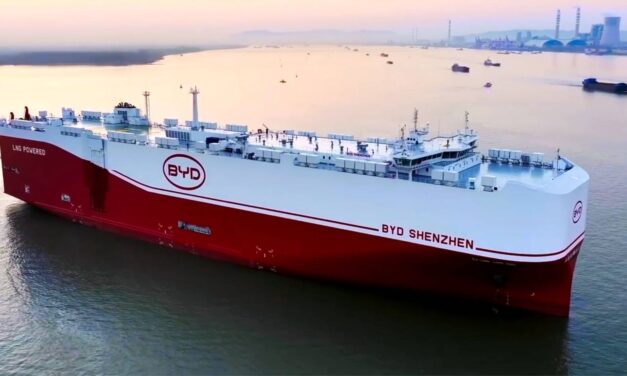 World’s largest car carrier delivered