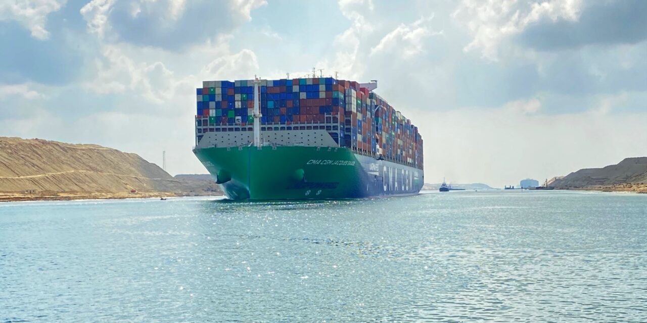 CMA CGM pronta a tornare sulla rotta di Suez<h2 class='anw-subtitle'>Incontro da remoto tra la vicepresidente della compagnia e l'Authority del Canale dopo il cessate il fuoco in Yemen</h2>