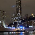 Veliero contro il Ponte di Brooklyn: due morti e decine di feriti