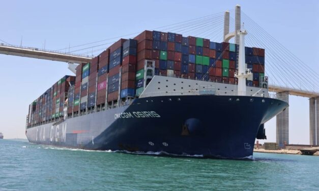 Ritorno delle grandi portacontainer nel Canale di Suez