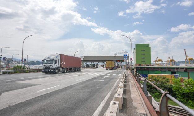 Preavviso di uscita attivo al porto di Trieste