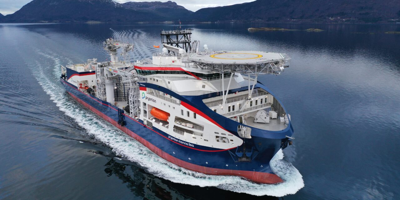 Vard (Fincantieri) consegna prime navi al mondo con cyber notation<h2 class='anw-subtitle'>La società norvegese del gruppo riceve il premio “Ship of the Year 2025” per la posacavi Monna Lisa</h2>