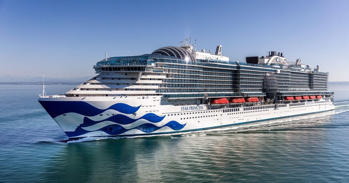 Star Princess completa le prove in mare<h2 class='anw-subtitle'>Costruita da Fincantieri a Monfalcone, entrerà in servizio a ottobre con crociere nel Mediterraneo, Caraibi e Alaska</h2>