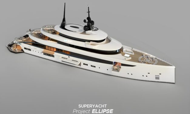 Superyacht di Meccano Engineering nel programma Blue Wake<h2 class='anw-subtitle'>Il progetto dello studio con sede a Trieste, con tecnologia ibrida e-fuel, è stato selezionato dal Monaco Yacht Show</h2>