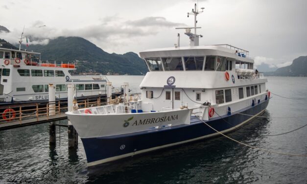 Cartubi leads the way on Lake Como<h2 class='anw-subtitle'>The hybrid ferry Ambrosiana, built by Cartubi, will soon begin service on Lake Como</h2>