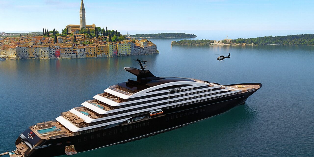 Lancio commerciale per megayacht in costruzione a Fiume<h2 class='anw-subtitle'>Scenic Ikon è stato presentato a livello internazionale, ma il varo al “3maggio” è atteso a fine 2027</h2>