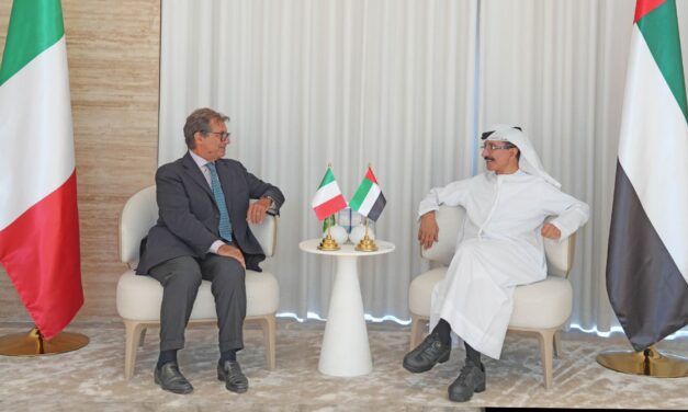 IMEC, Ambassador Talò visits Dubai<h2 class='anw-subtitle'>Meeting with DP World. «Ensuring infrastructure security is crucial — also through Italian underwater technologies»</h2>