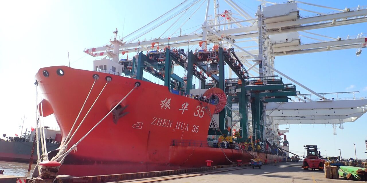 Psa Venice Vecon: in viaggio le tre nuove gru elettriche<h2 class='anw-subtitle'>Partite dalla Cina, sono attese entro fine anno al terminal container di Porto Marghera</h2>