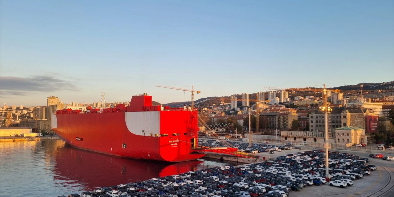Record car carrier calls at the Port of Rijeka<h2 class='anw-subtitle'>Vehicle traffic continues at the city terminal of the Croatian port</h2>
