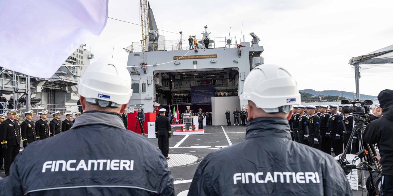 Fincantieri delivers new combat ship to the Indonesian Navy<h2 class='anw-subtitle'>This is the PPA “KRI PRABU SILIWANGI-321”, the second of two multi-mission units</h2>