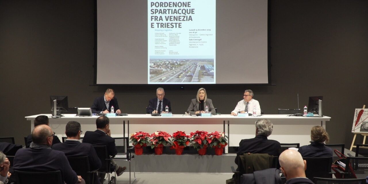 Regione Fvg, ipotesi “ferrobonus” per il territorio<h2 class='anw-subtitle'>L'assessore Amirante all'Interporto di Pordenone per analizzare i collegamenti tra logistica e industria</h2>