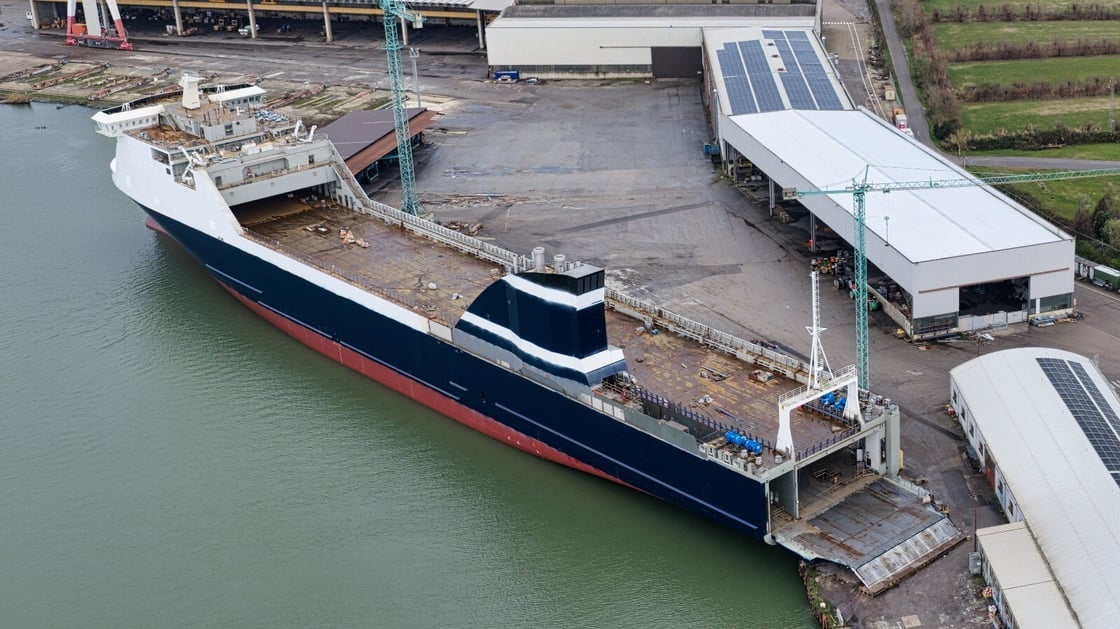 Grendi Horizon, ufficiale il nome per quinta nave della flotta<h2 class='anw-subtitle'>Il nuovo Ro-Ro, costruita da Cantieri navali Visintini, entrerà in servizio da giugno</h2>