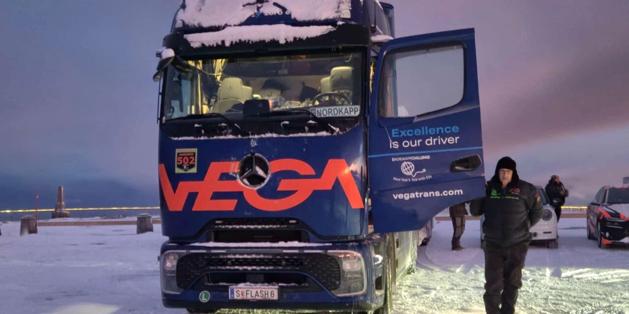 A piece of Trieste in the eNordkapp Challenge<h2 class='anw-subtitle'>Vega Italia’s managing director at the North Cape: a real-world test proving electric endurance in heavy transport</h2>