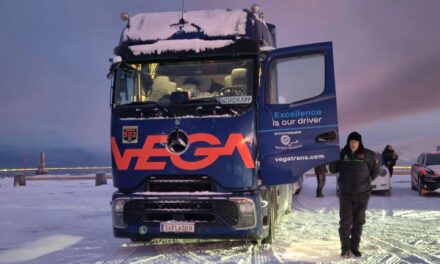 Un pezzo di Trieste nella eNordkapp Challenge<h2 class='anw-subtitle'>L’amministratore di Vega Italia a Capo Nord: una prova sul campo che dimostra la tenuta dell’elettrico nel trasporto pesante</h2>