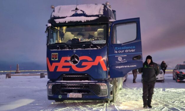A piece of Trieste in the eNordkapp Challenge<h2 class='anw-subtitle'>Vega Italia’s managing director at the North Cape: a real-world test proving electric endurance in heavy transport</h2>