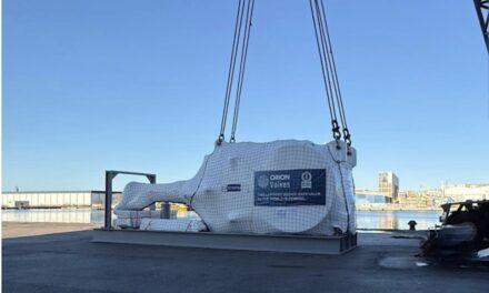 A Guinness-record valve ships out from the Port of Trieste<h2 class='anw-subtitle'>After World Record certification, the manufactured item reached Seadock’s terminal on the Navigable Canal</h2>