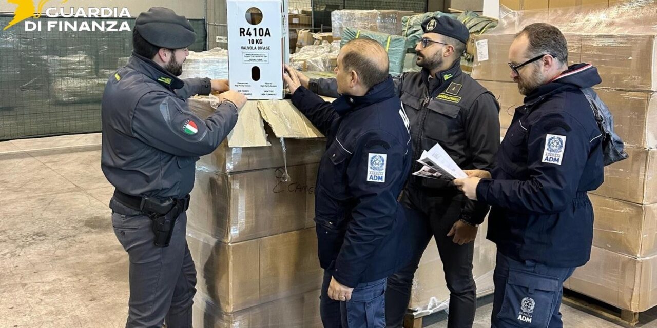 Venice: 24 tonnes of smuggled gas seized<h2 class='anw-subtitle'>Guardia di Finanza and Customs intercept 1,400 irregular cylinders worth €465,000</h2>