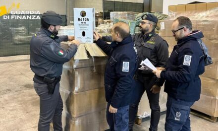 Venice: 24 tonnes of smuggled gas seized<h2 class='anw-subtitle'>Guardia di Finanza and Customs intercept 1,400 irregular cylinders worth €465,000</h2>