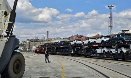 Rijeka, first car train at the cargo terminal<h2 class='anw-subtitle'>First train from Trnava, Slovakia: the Croatian port enters finished-vehicle logistics by rail</h2>