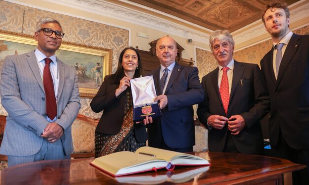 Trieste opens new Indian consular office<h2 class='anw-subtitle'>Ambassador visits the capital of Friuli Venezia Giulia. President Fedriga: «Cooperation offers guarantees of stability».</h2>