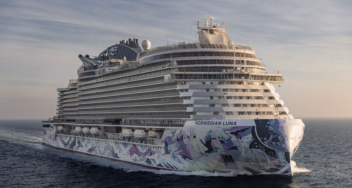 Fincantieri Marghera delivers Norwegian Luna<h2 class='anw-subtitle'>Second unit of the enlarged Prima Plus class built for the US operator</h2>