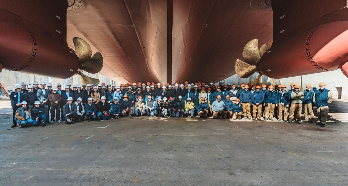 Fincantieri launches hydrogen-powered Viking Libra in Ancona<h2 class='anw-subtitle'>The new cruise ship for Viking will enter service in 2026 with propulsion based on fuel cells</h2>