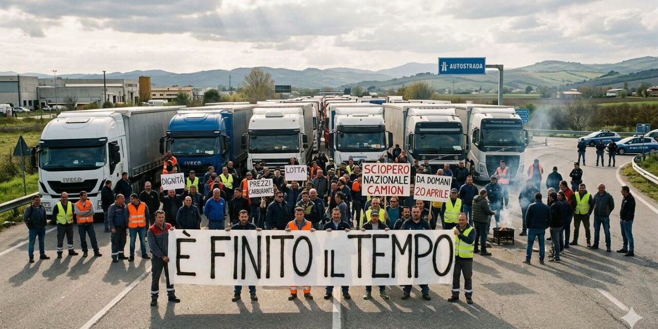 Road haulage, protest halted after truck driver dies on A1<h2 class='anw-subtitle'>The stoppage against high fuel prices ends at dawn. A 23-year-old is under investigation, while the issue of safety during pickets remains open</h2>