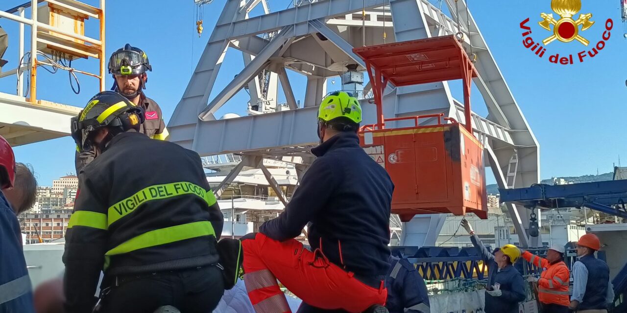 Medical emergency aboard icebreaker Laura Bassi<h2 class='anw-subtitle'>Emergency response by the Fire Brigade today at the port of Trieste</h2>