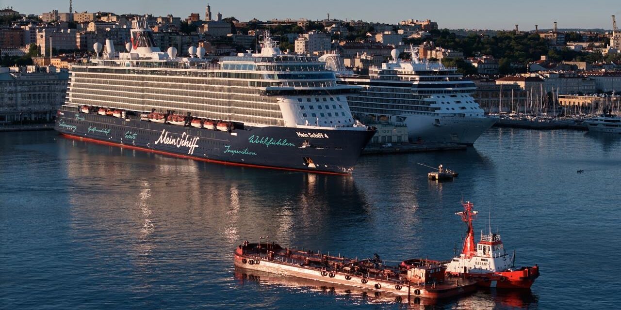 Mein Schiff 4 arriva a Trieste dopo il passaggio da Hormuz<h2 class='anw-subtitle'>La nave di TUI Cruises era rimasta bloccata per quasi due mesi a causa delle tensioni internazionali</h2>