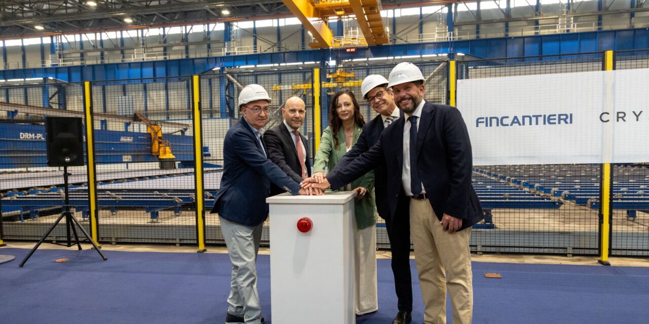 Fincantieri starts construction of Crystal Grace in Marghera<h2 class='anw-subtitle'>The new 62,000-tonne luxury ship will be delivered in 2028. Two further sister ships are also planned</h2>