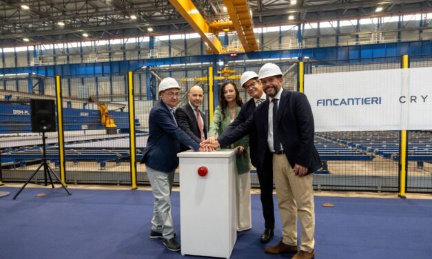 Fincantieri avvia a Marghera la costruzione di Crystal Grace