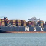 Container ship MSC Sariska V hit by missile