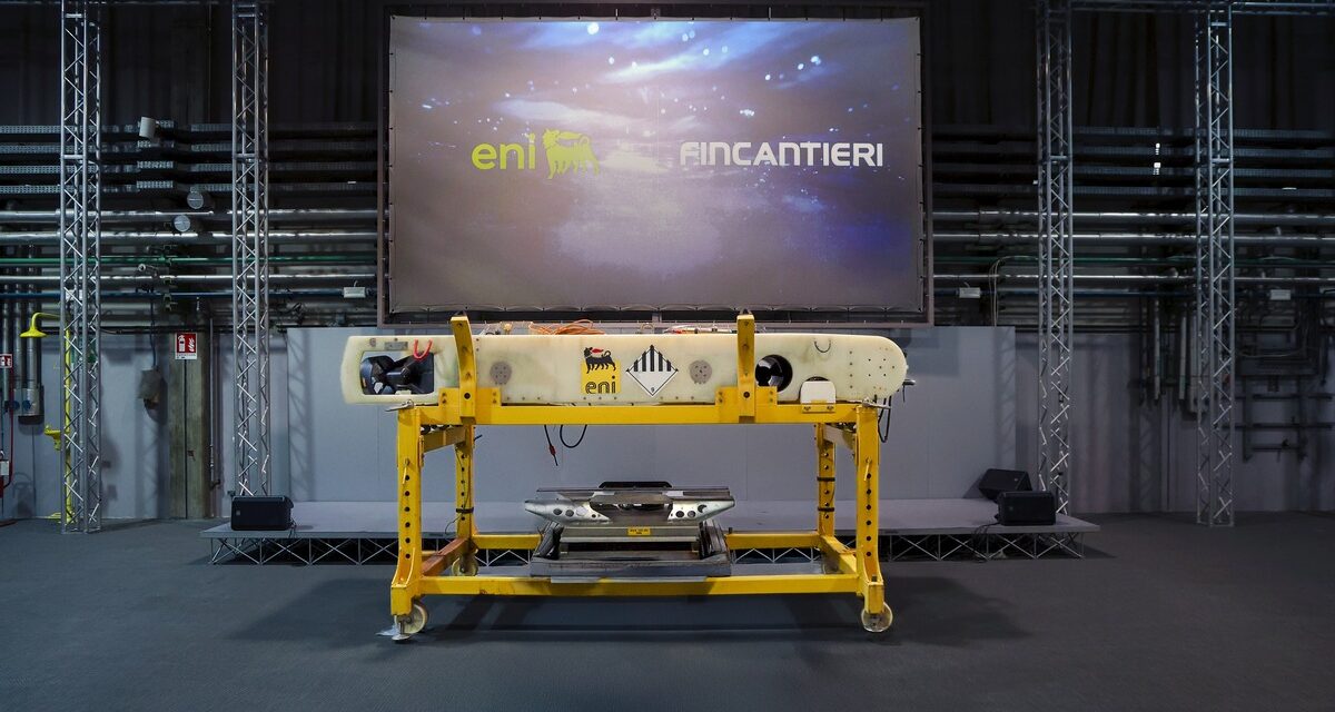 Eni si affida a Fincantieri per monitoraggio subacqueo<h2 class='anw-subtitle'>Accordo strategico con IDS per sviluppare e commercializzare il sistema robotico destinato alle ispezioni offshore</h2>