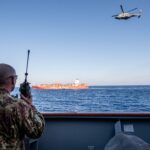 San Marco sulla Jolly Argento: esercitazione nel Mediterraneo orientale
