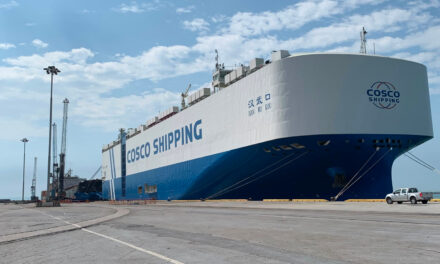 Prima car carrier Cosco a Monfalcone con auto BYD<h2 class='anw-subtitle'>La nave Han Wu Kou ha scaricato 3.300 vetture elettriche cinesi. Operazione spot, con l'ipotesi di un nuovo traffico</h2>