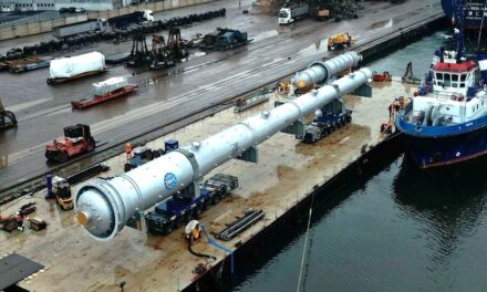 Porto Marghera handles oversized cargo for Saras refinery<h2 class='anw-subtitle'>The 190- and 95-tonne oversized industrial structures were moved by land and sea to the Saras refinery in Sarroch</h2>
