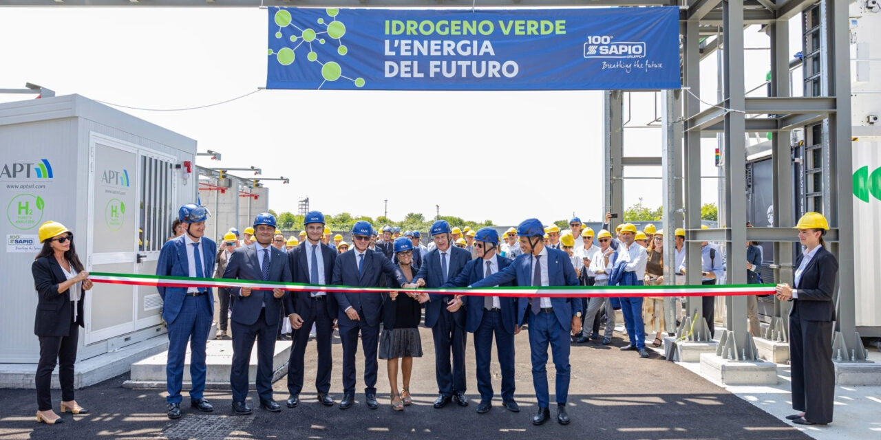 Per Sapio impianto produzione idrogeno a Porto Marghera<h2 class='anw-subtitle'>L'infrastruttura, frutto della collaborazione pubblico-privato, rafforza la Venice Hydrogen Valley</h2>